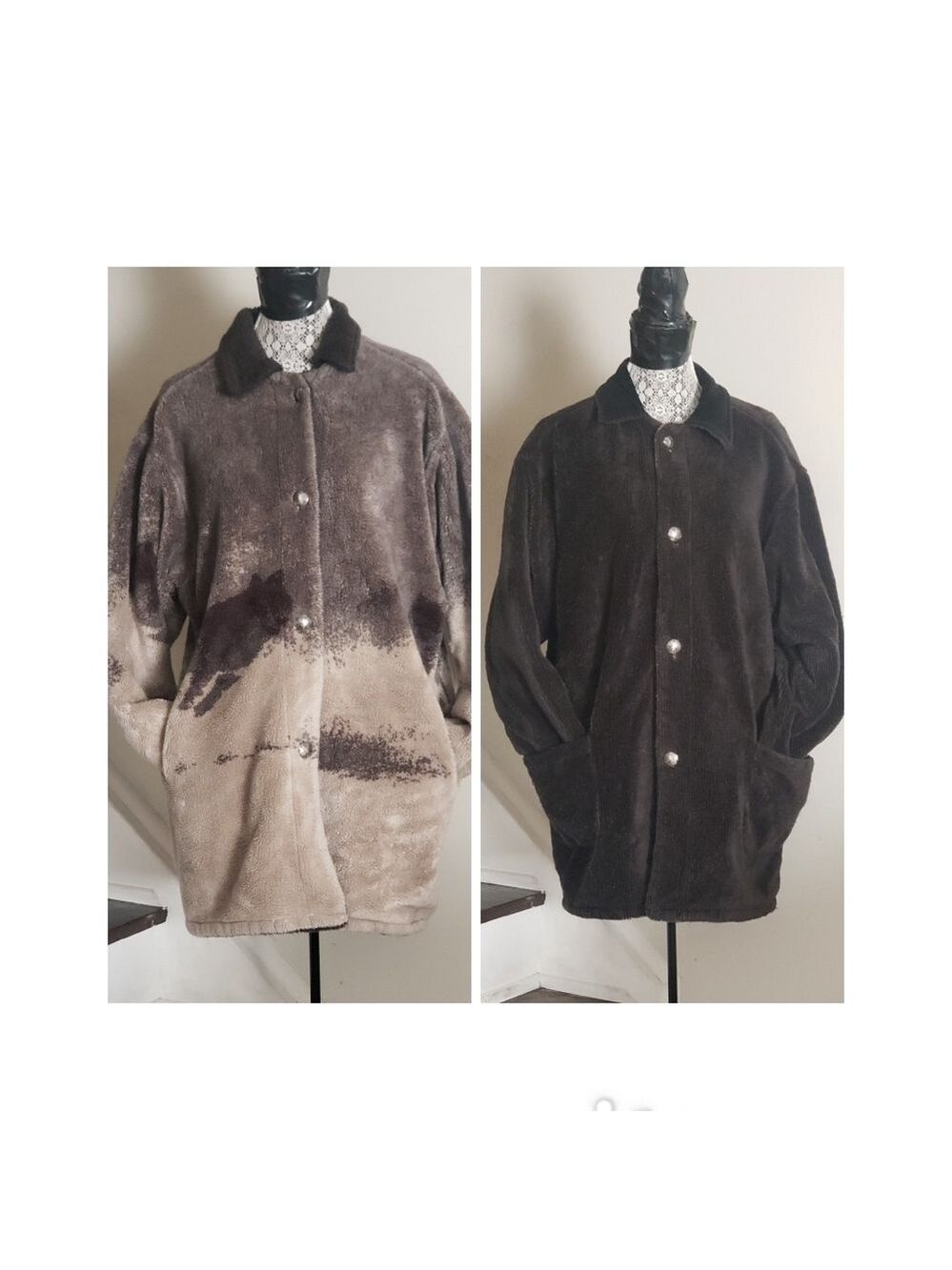 Vintage Denali Reversible Fleece Coat